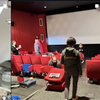 UpWerK im Kino-Umbau