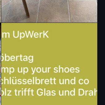 Pump up your shoes — Kurs-Reminder